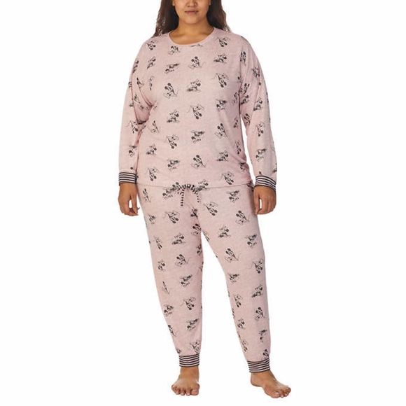 Disney Mickey Mouse/Minnie Mouse 2 Piece Lounge/Pajama Set NWT - Picture 5 of 8